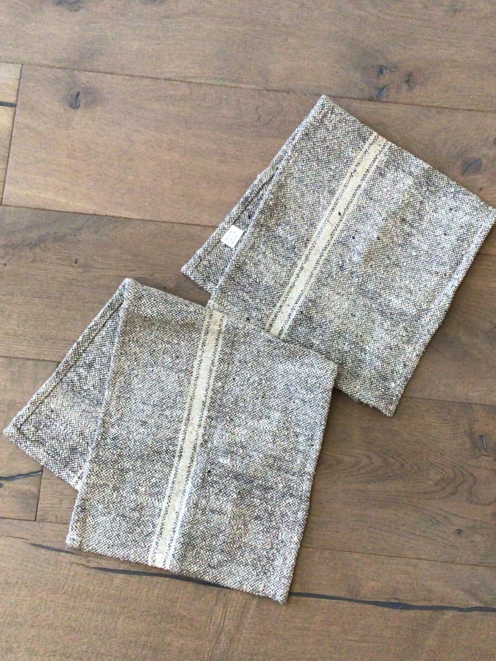 Set of 2 kitchen towels cotton Sundance Catalog